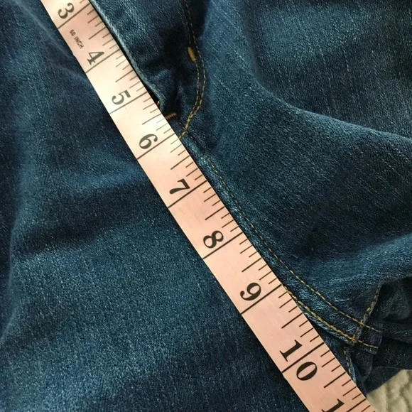 Signature by Levi Strauss & Co. Mid-Rise Bootcut Jeans - Size 16S - Dark Wash - Picture 9 of 10